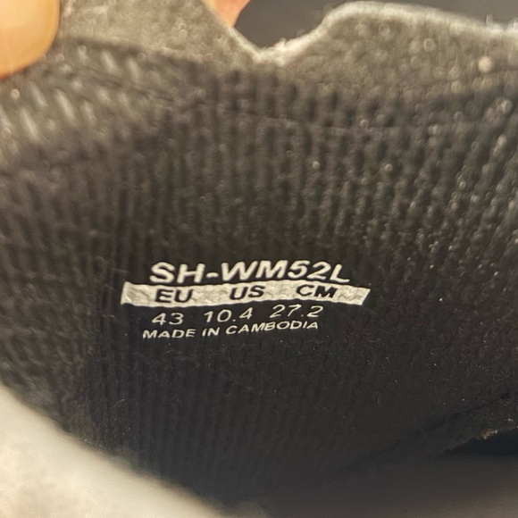 Shimano MTB Cycling Shoes - Black - Women’s US 10.5 / EU 43 - Picture 4 of 4